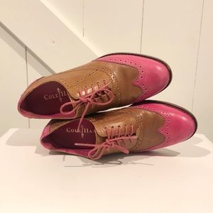 Cole Haan Leather Wingtip Oxfords